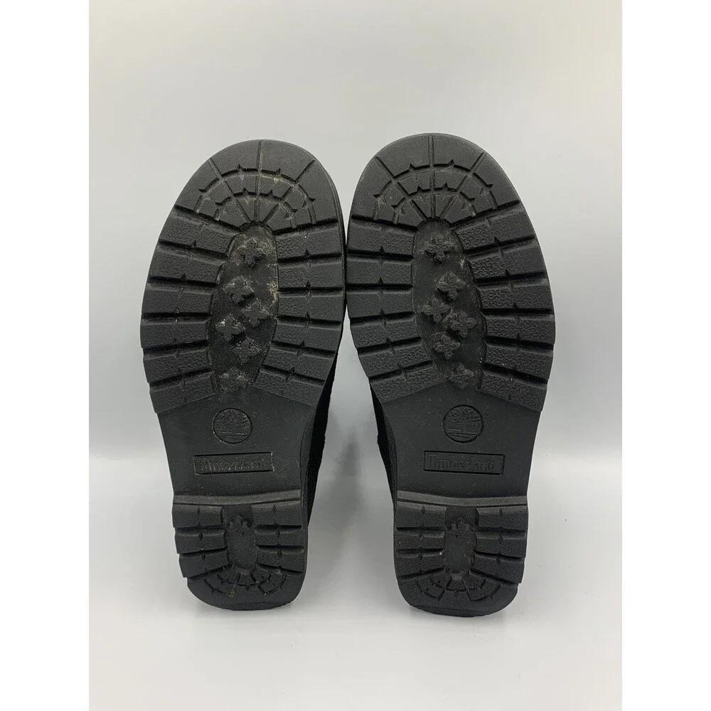 Timberland Helcor 3830 Mid High Ankle Lace Up Black Boots Youth Boys US Size 6